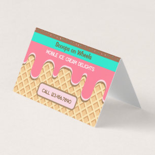 Ice Cream Truck Business Card