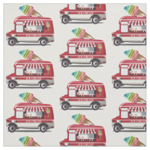 Ice Cream Truck fabric
