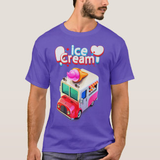 Ice cream Truck For Ice Cream Lovers  T-Shirt