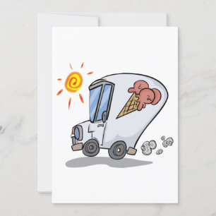 Ice Cream Truck Invitations