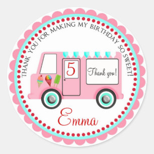 Ice cream Truck  Stickers