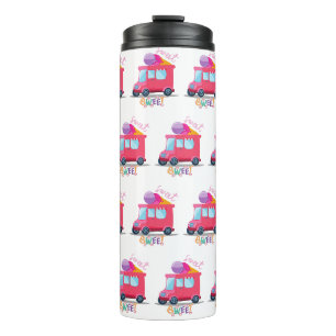 ice cream truck thermal tumbler