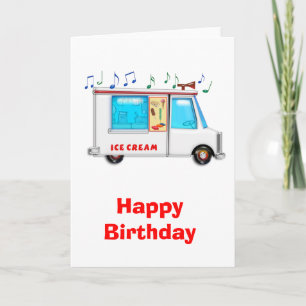 Ice Cream Truck with Music Card