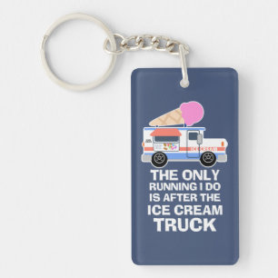 Ice Cream Truck Workout Key Ring