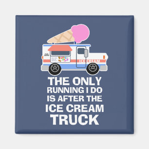 Ice Cream Truck Workout Magnet