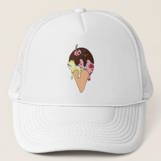 Ice cream trucker hat