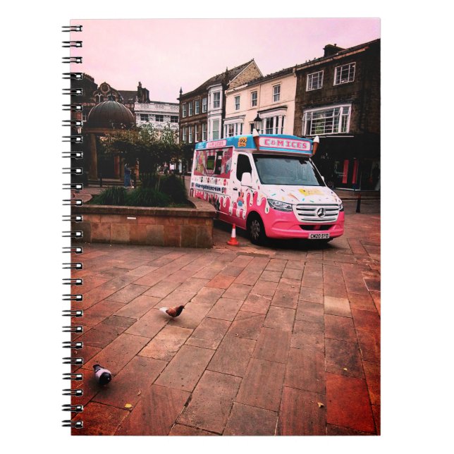 Ice cream van notebook (Front)