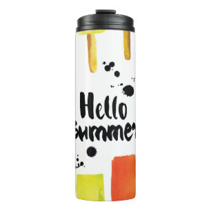 Ice Cream: Vintage Watercolor Thermal Tumbler