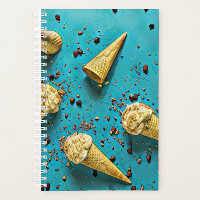 Ice cream waffle cones planner (Front)