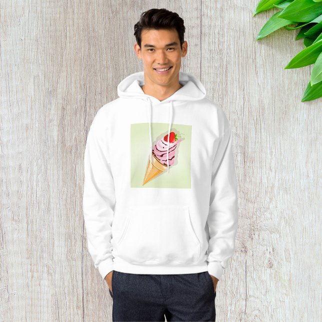 Ice Cream With A Strawberry Hoodie (Creator Uploaded)