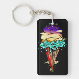 Ice Cream World Key Ring