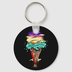 Ice Cream World Key Ring