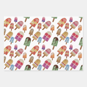 Ice Cream Wrapping Paper