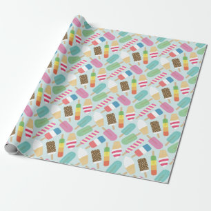 Ice cream wrapping paper
