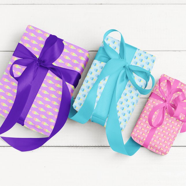 Ice Cream Wrapping Paper Sheets (Creator Uploaded)