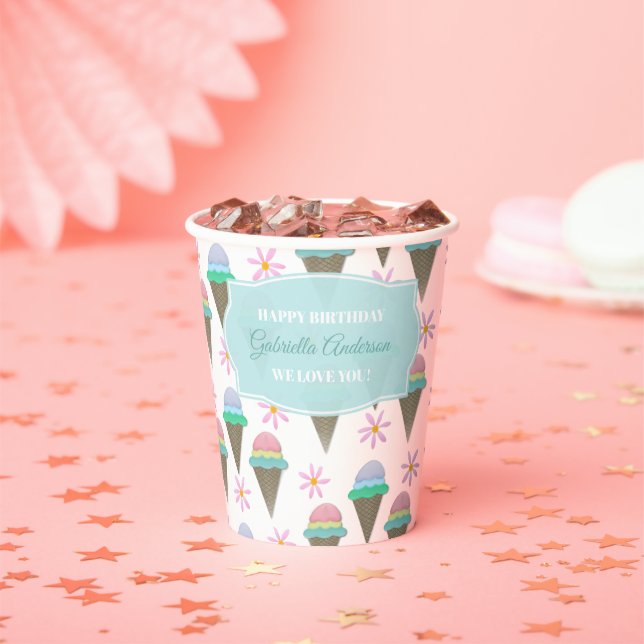 Ice Crean Cone Paper Cups (Insitu)