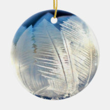 Ice Crystal Bubble Christmas Ornament