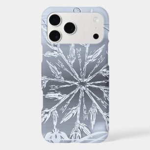 Ice crystal snowflake iPhone case