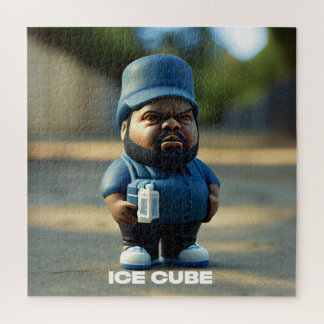 ICE CUBE Portrait Fun Art Photo Jigsaw Puzzle