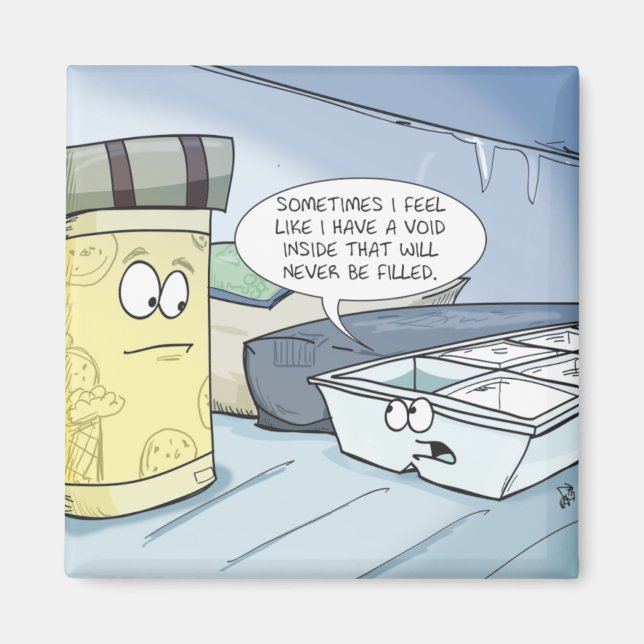 Ice Cube Tray Magnet (Front)