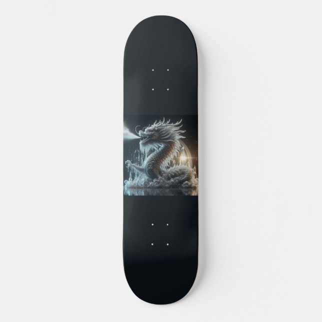 Ice Dragon Skateboard (Front)