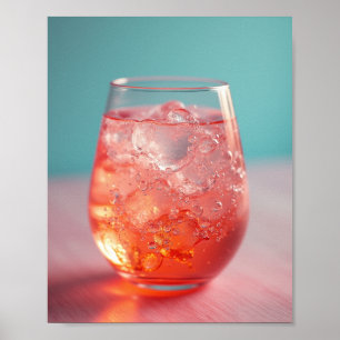 Ice drink poster