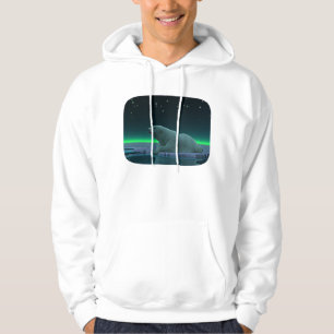 Ice Edge Polar Bear Hoodie