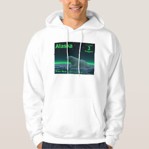 Ice Edge Polar Bear Hoodie