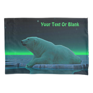 Ice Edge Polar Bear Pillowcase