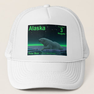 Ice Edge Polar Bear Trucker Hat