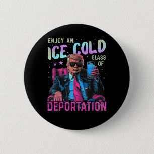 ICE Enjoy an Ice Cold 6 Cm Round Badge