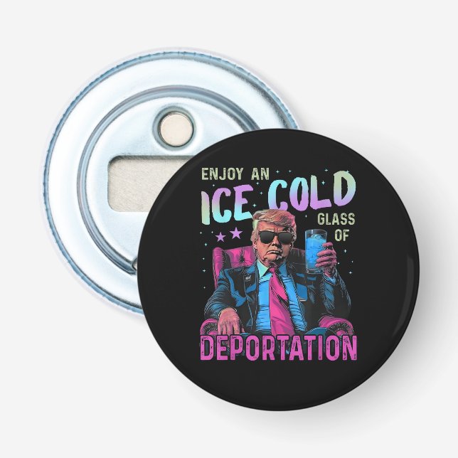 ICE Enjoy an Ice Cold Bottle Opener (Front)