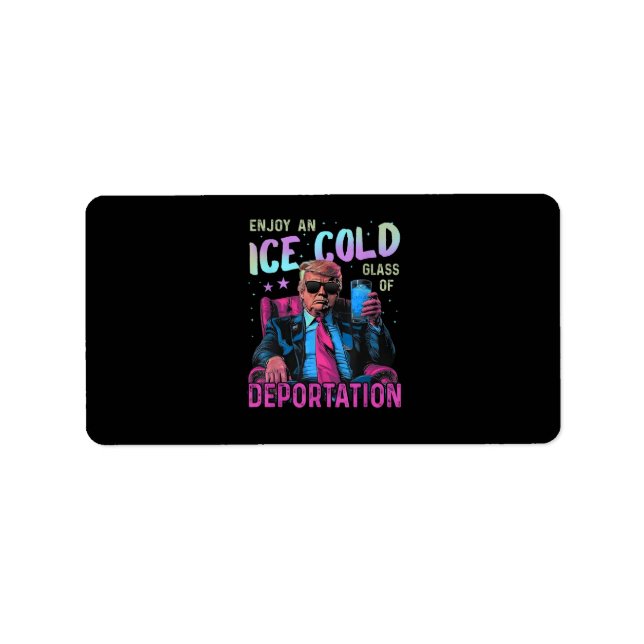 ICE Enjoy an Ice Cold Label (Front)