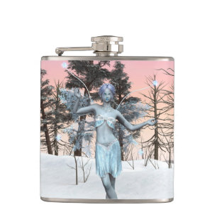 Ice Fairy Hip Flask