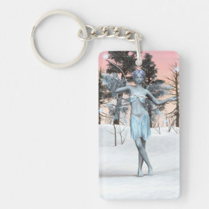 Ice Fairy Key Ring