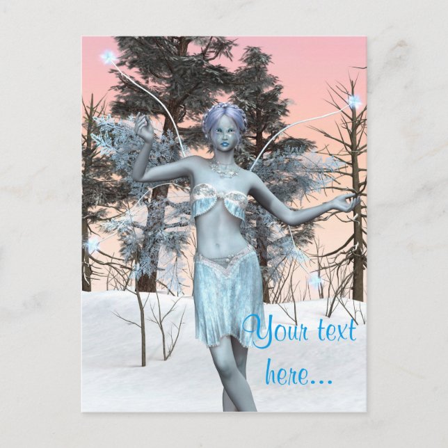 Ice Fairy Postcard (Front)