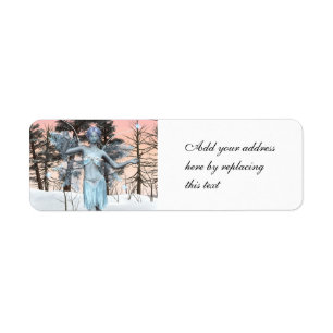 Ice Fairy Return Address Label