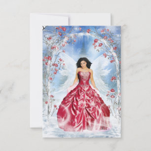 Ice Fairy Thank You Card