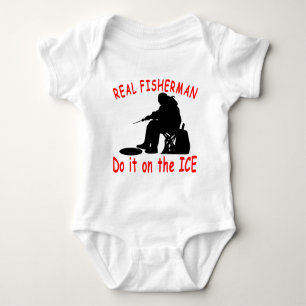 ICE FISHING BABY BODYSUIT