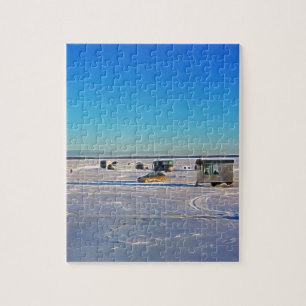 Ice Fishing collectin Jigsaw Puzzle