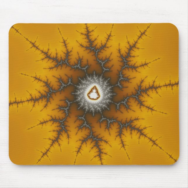 Ice Flake - Fractal Mousepad (Front)