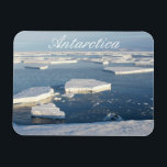 Ice Floes at McMurdo Sound, Antarctica Magnet<br><div class="desc">Photograph of ice floes at McMurdo Sound from Hut Point trail,  Antarctica. Photograph by Eli Duke,  NSF.</div>