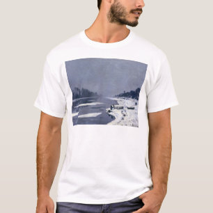 Ice floes on the Seine at Bougival, c.1867-68 T-Shirt