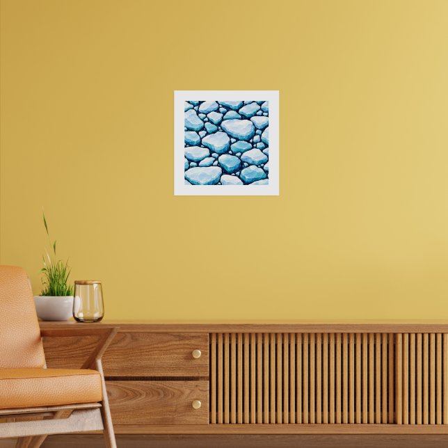 Ice Floes Poster (Living Room 2)