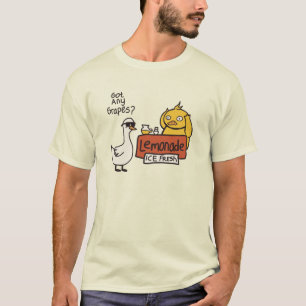 Ice Fresh Lemonade Got Any Grapes Funny Duck T-Shirt
