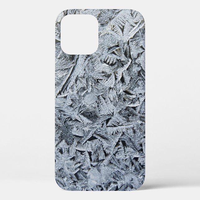 Ice Frost Crystals Texture Image Case-Mate iPhone Case (Back)