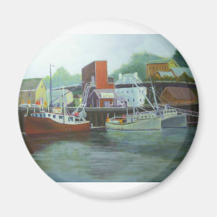 ice & fuel, Portsmouth Harbour Magnet