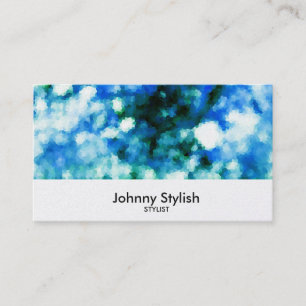 Ice gem sparkles texture pattern business card