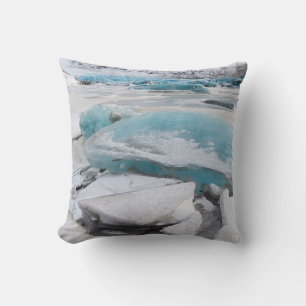 Ice Glacial Formations In Winter Cushion