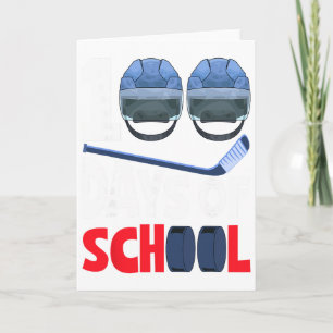 Ice Hockey 11th Birthday Party Player Sports Team  Card
